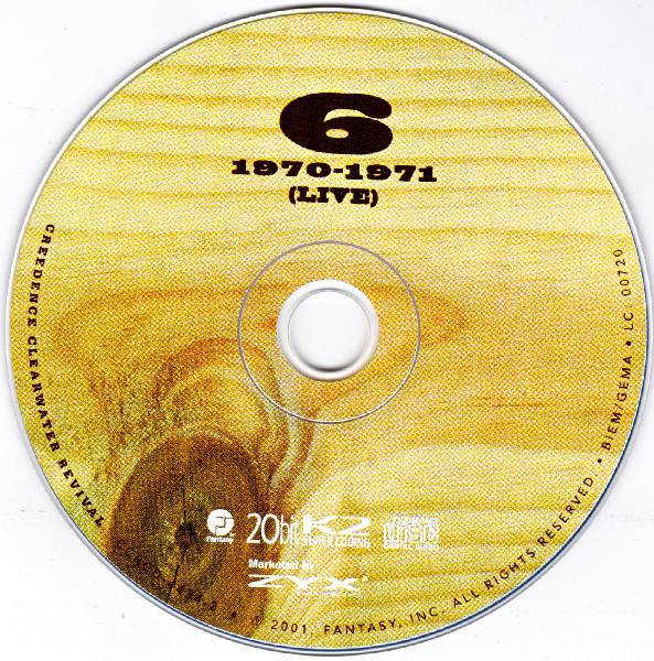 Creedence Clearwater Revival CCR Box Set [cd6 d]